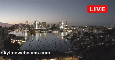 Sydney Harbour Bridge, Australia Live Webcam